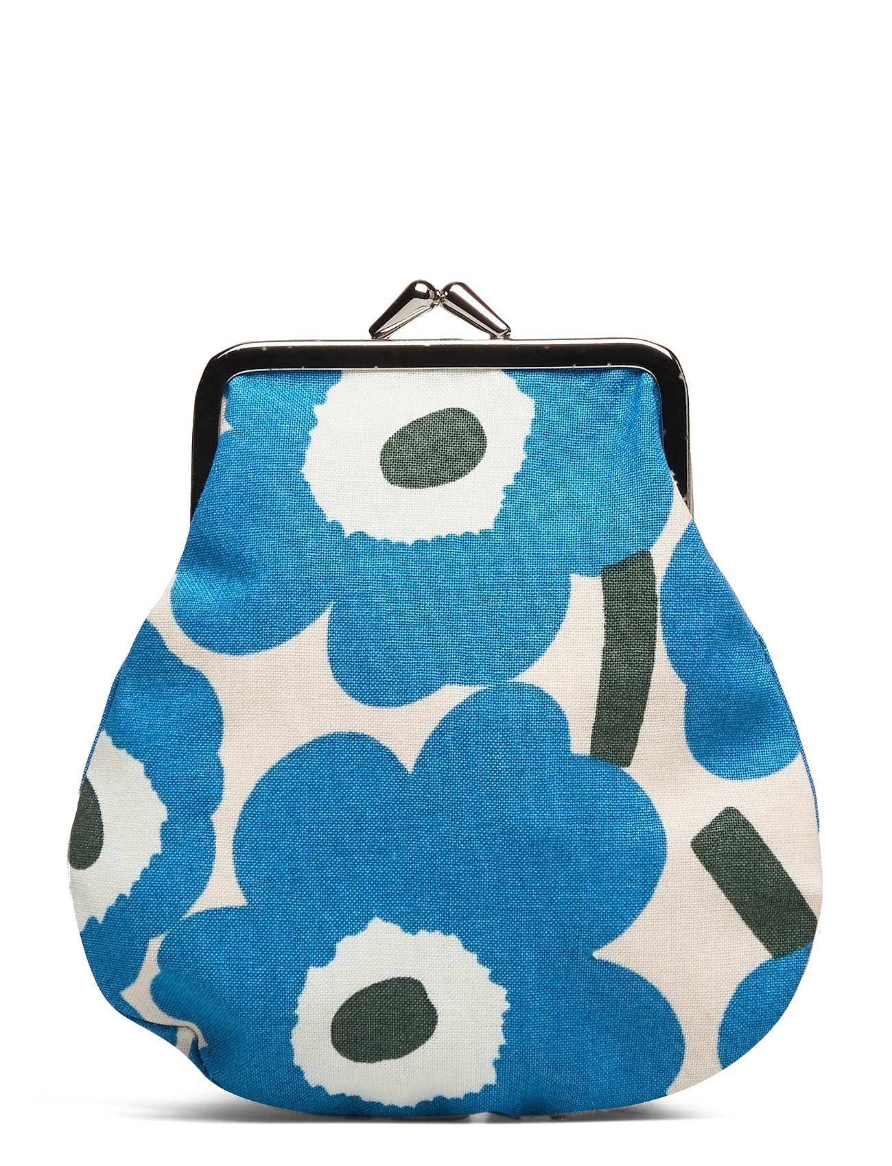 Marimekko Punge Pieni Kukkaro Mini Unikko Purse Bags Card Holders Wallets Wallets Bla Marimekko Til Dame I Beige Blue Dark Green Pashion Dk