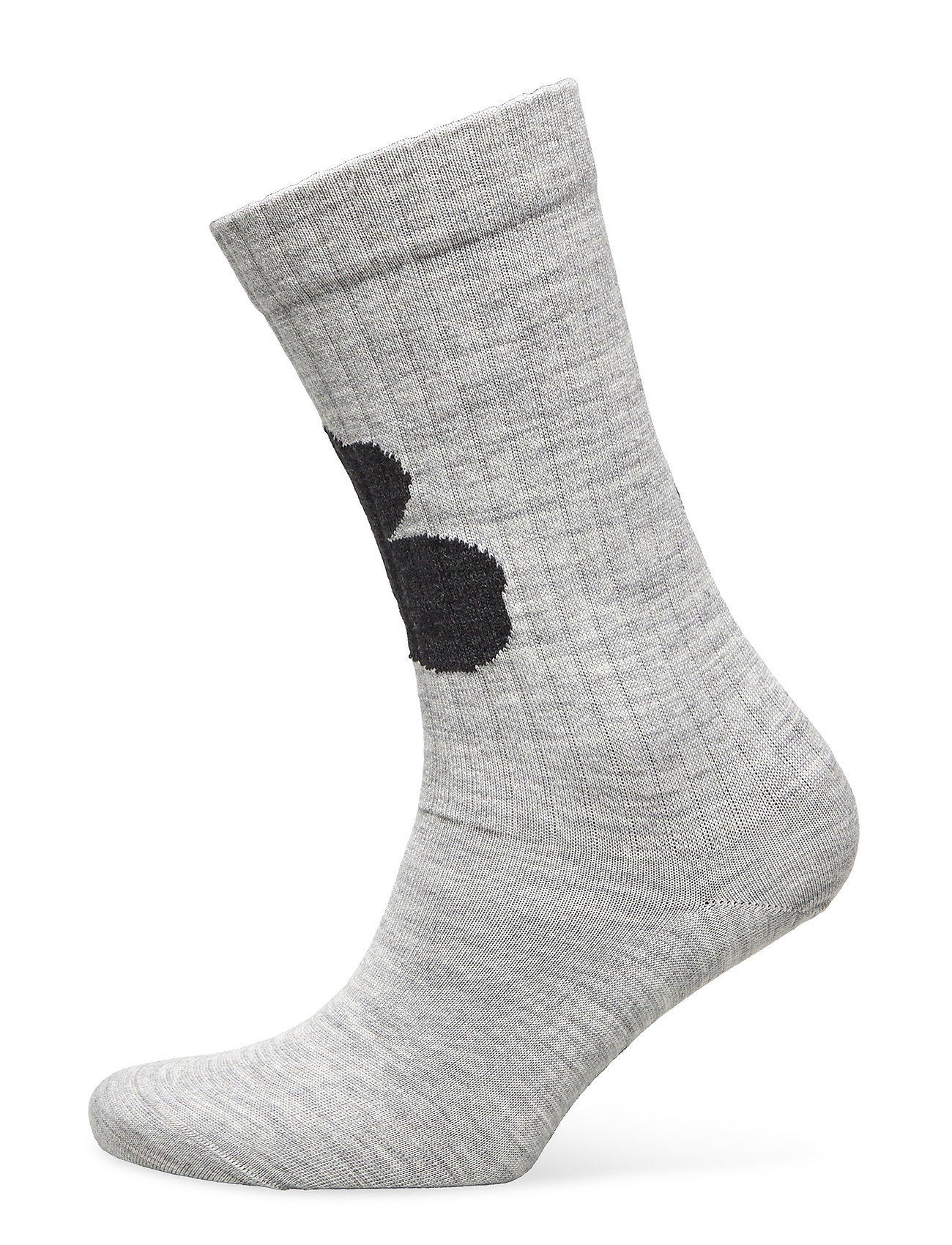 Kuusi Unikko Placement Socks Lingerie Socks Regular Socks Harmaa Marimekko