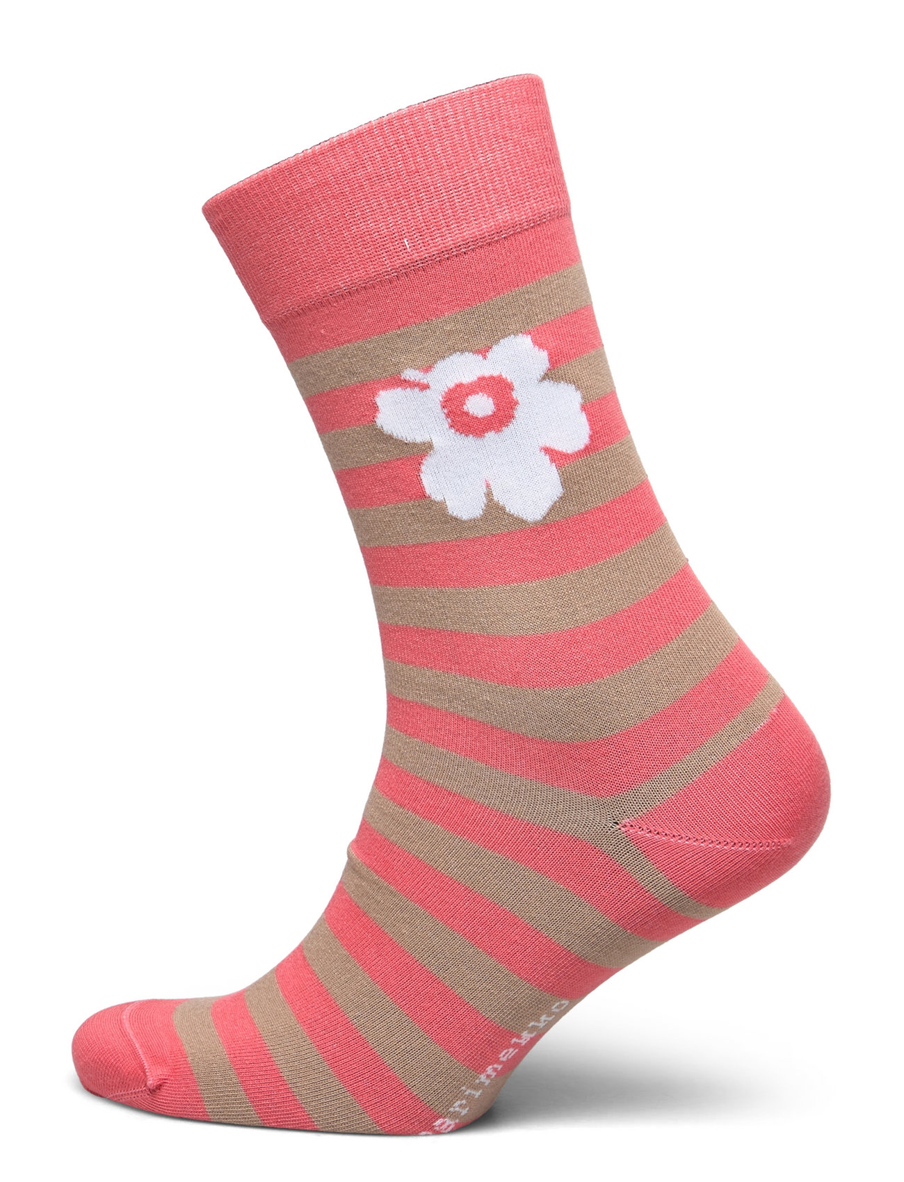 Marimekko Kasvaa Tasaraita Unikko Ankle Socks - Socks 
