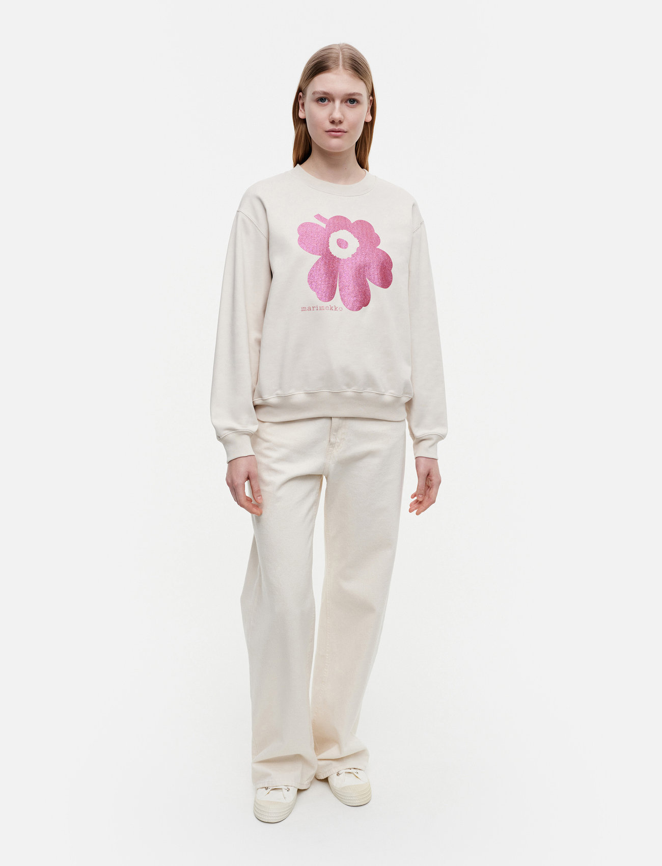 Marimekko Leiot Unikko Placement Sparkle - Sweatshirts - Boozt.com