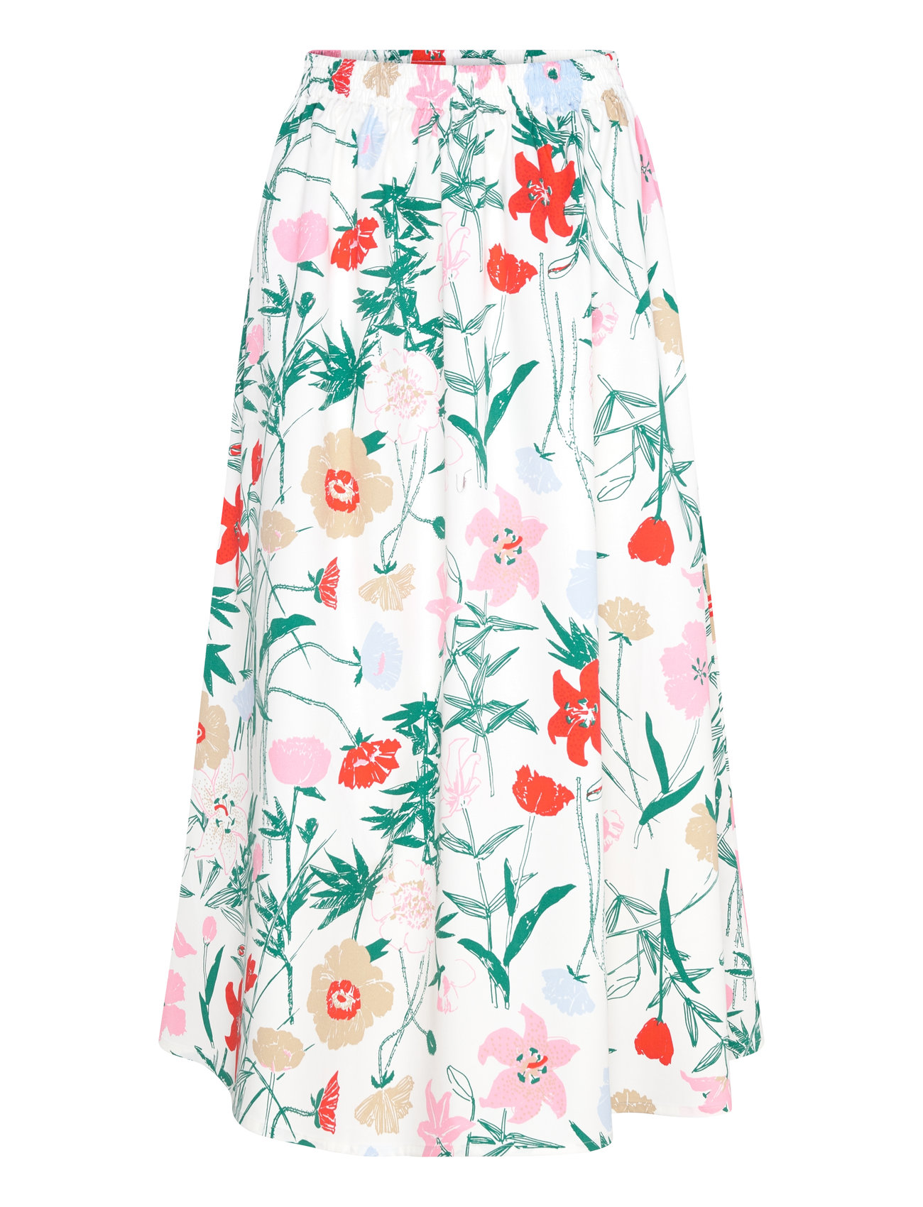 Buklee Perenna Skirts Knee-length & Midi Skirts White Marimekko