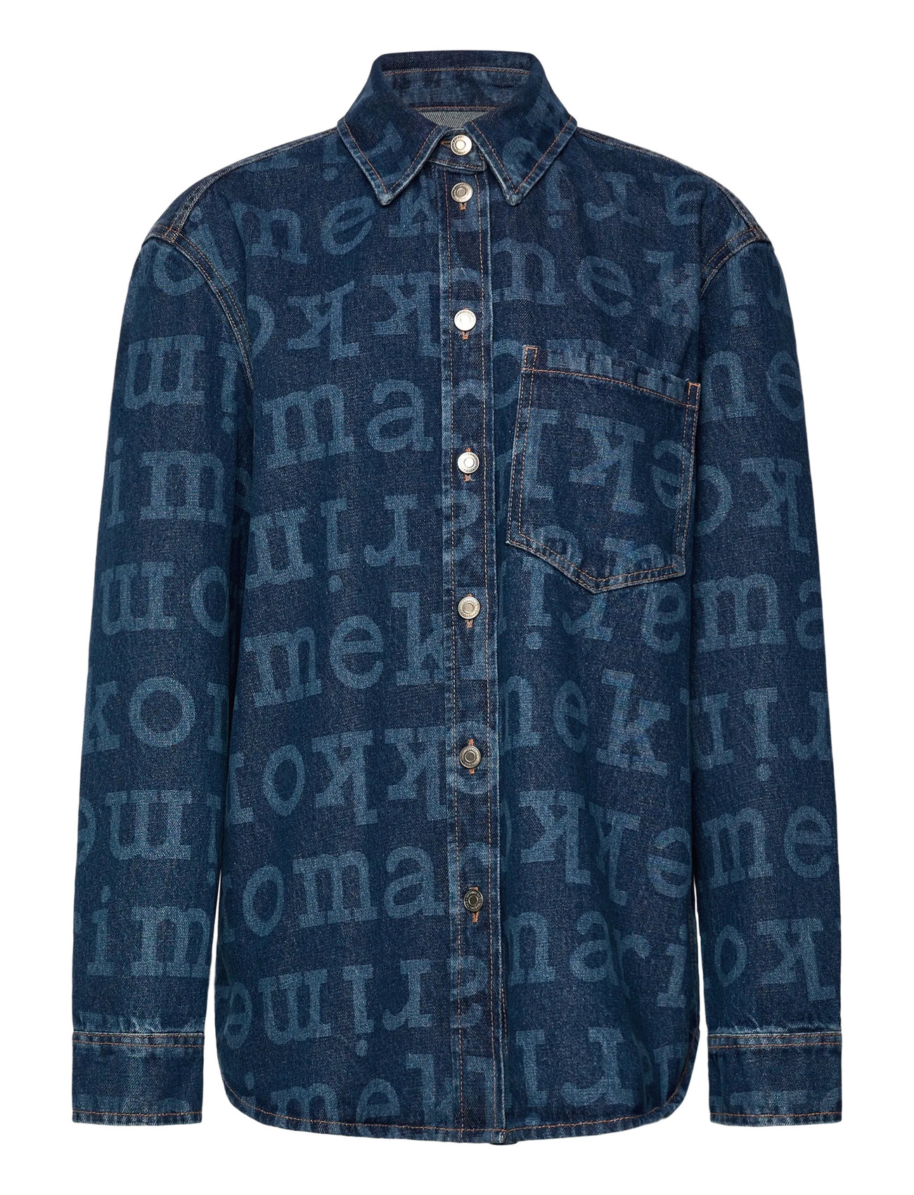 MARIMEKKO Maridenim Vaihe Logo Blau - 40 - Damen