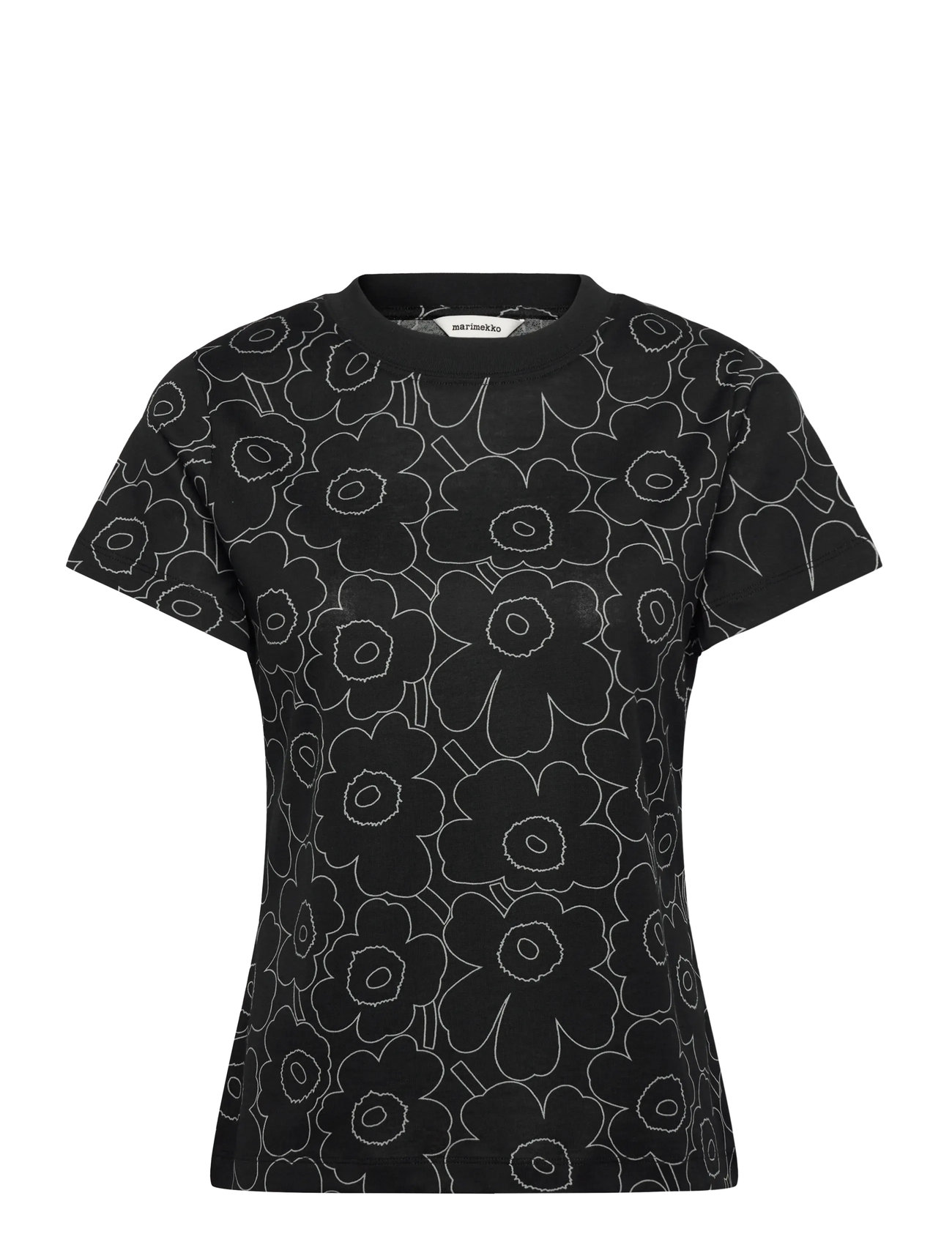 MARIMEKKO Heleys Piirto Unikko Schwarz - M - Damen