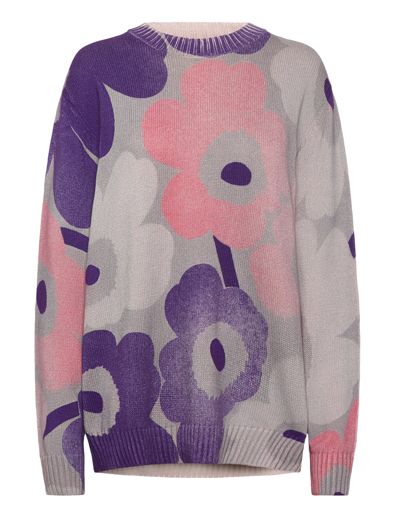 MARIMEKKO Puuteri Unikko Lila - XL - Damen