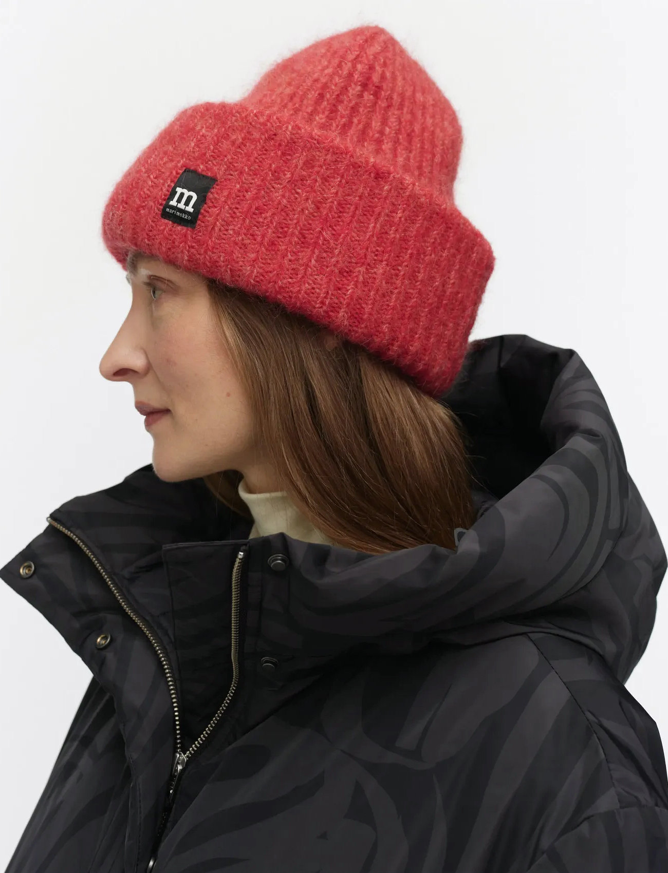 Marimekko Reivi, One Size, Red, Hovedbeklædning > Huer, Dame