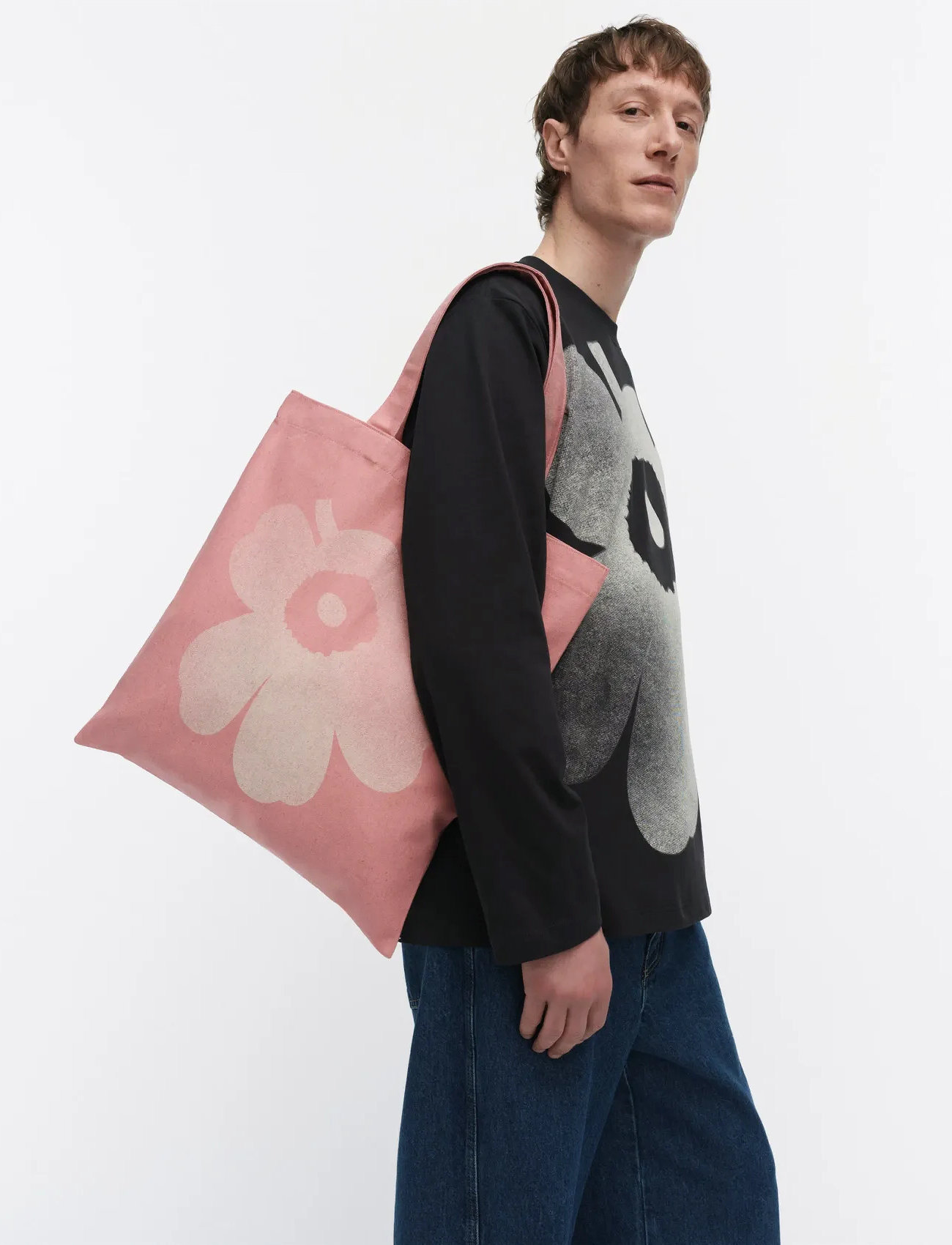 Marimekko Vankka Unikko Placement, One Size, Pink, Tasker > Totes, Dame