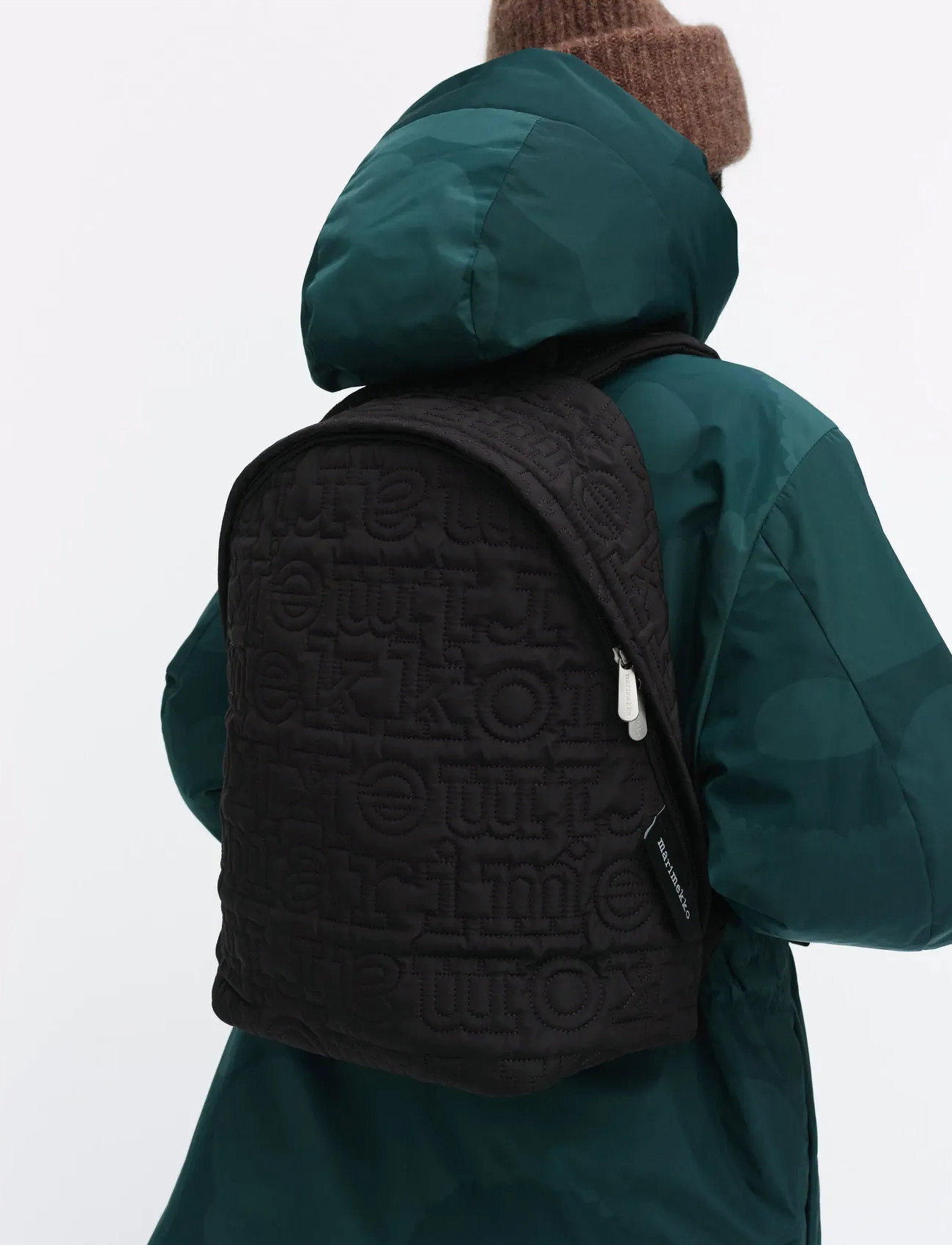 Marimekko Joy Backpack Logo, One Size, Black, Tasker > Rygsække, Dame