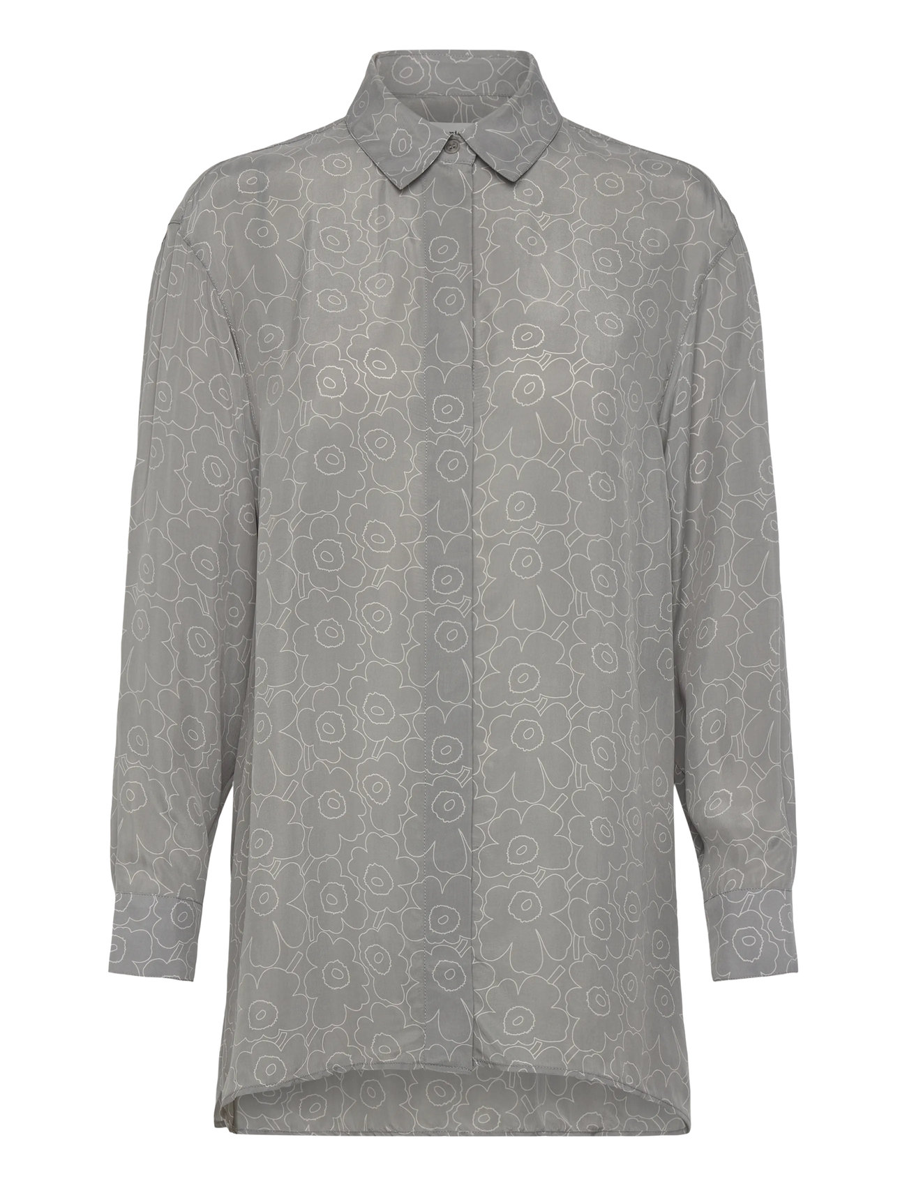 MARIMEKKO Runsas Piirto Unikko Grau - 38 - Damen