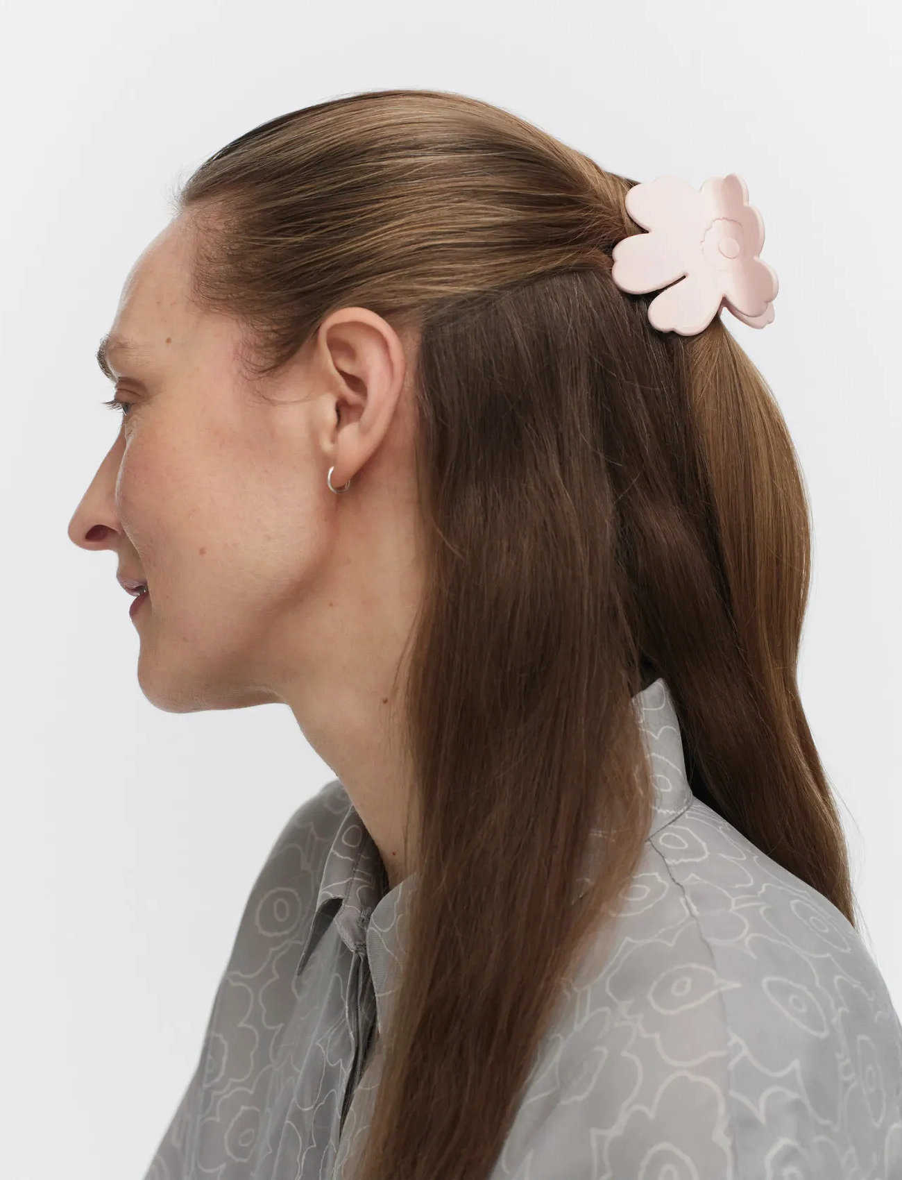 Marimekko Unikko Hair Clip Small, One Size, Pink, Hair Accessories > Hair Clip, Dame
