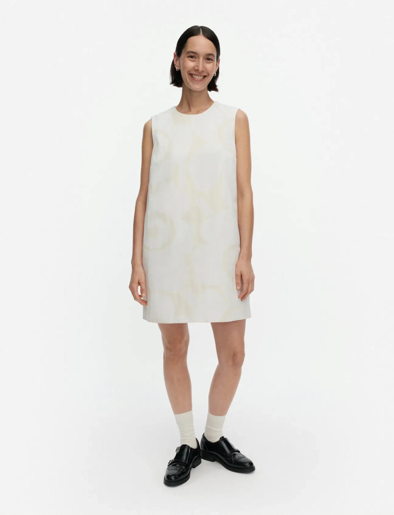 Marimekko Hahmo Unikko, 36, White, Kjoler > Kort Kjole, Dame