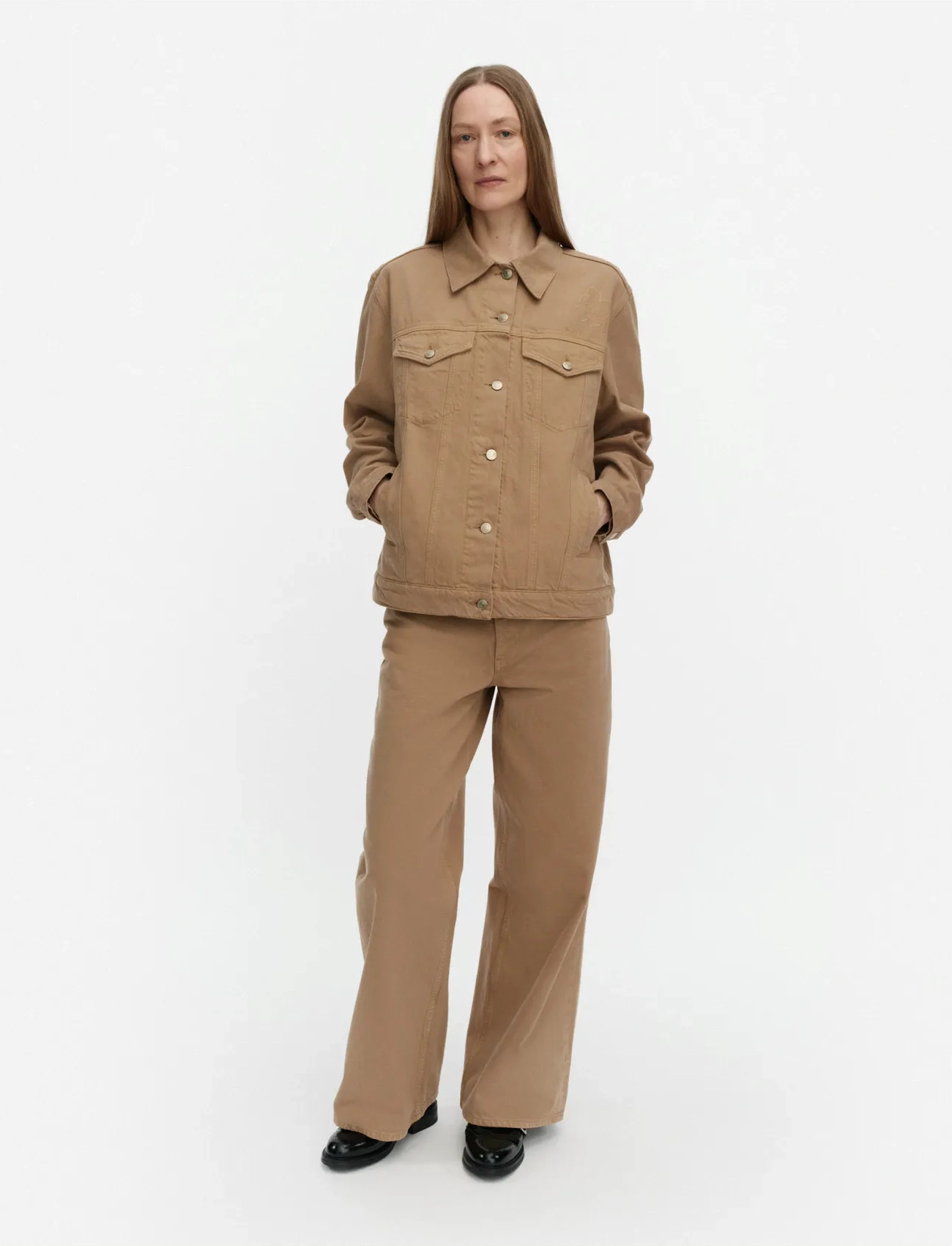 Marimekko Maridenim Murros, S, Brown, Jakker > Let Sommerjakke, Dame