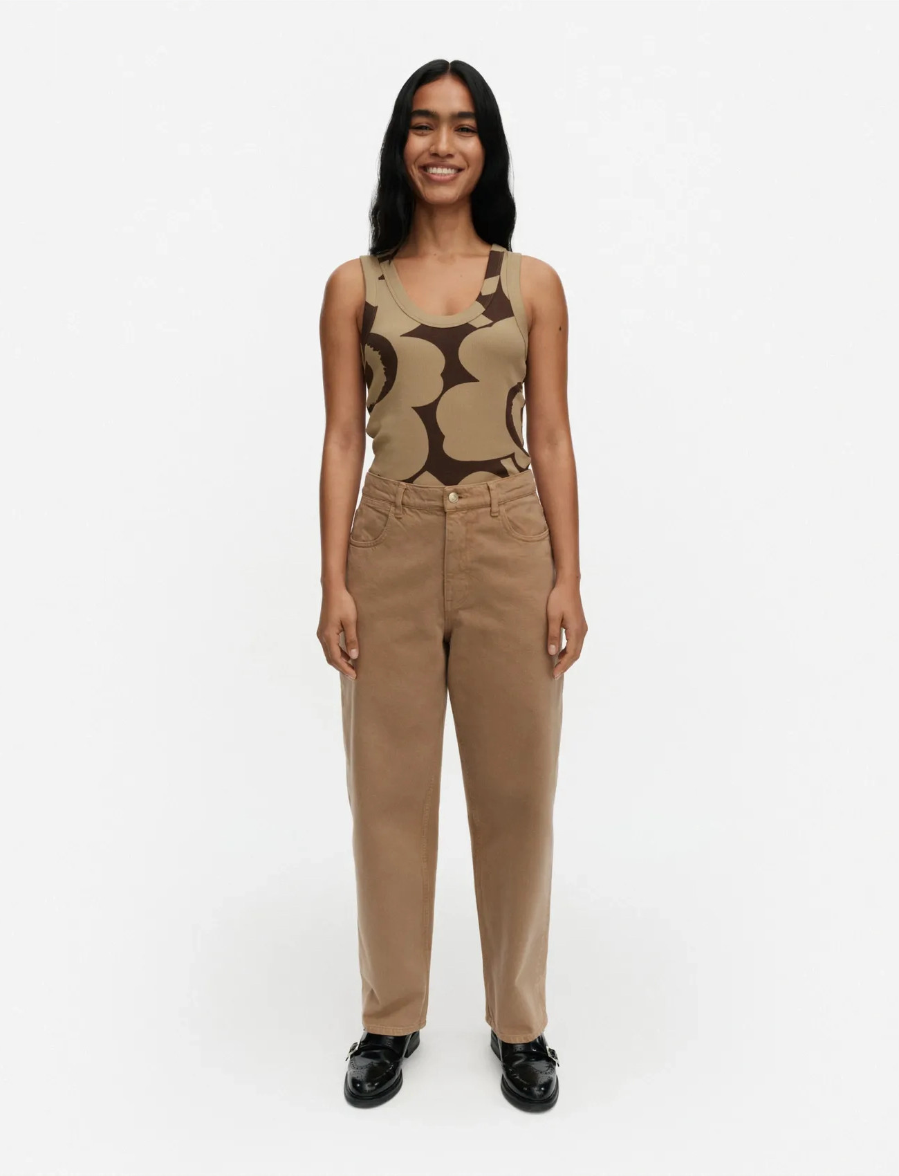 Marimekko Maridenim Barrel, 25-28, Brown, Jeans > Lige-Almindelige, Dame