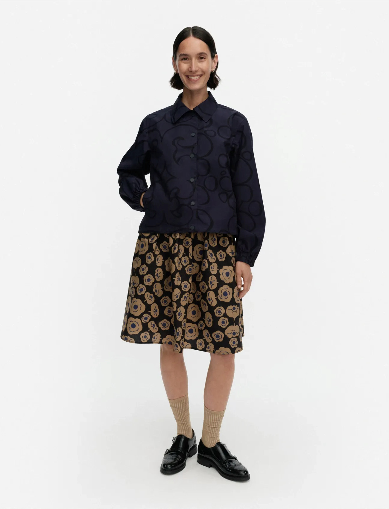 Marimekko Luonne Keidas, S, Navy, Jakker > Let Sommerjakke, Dame