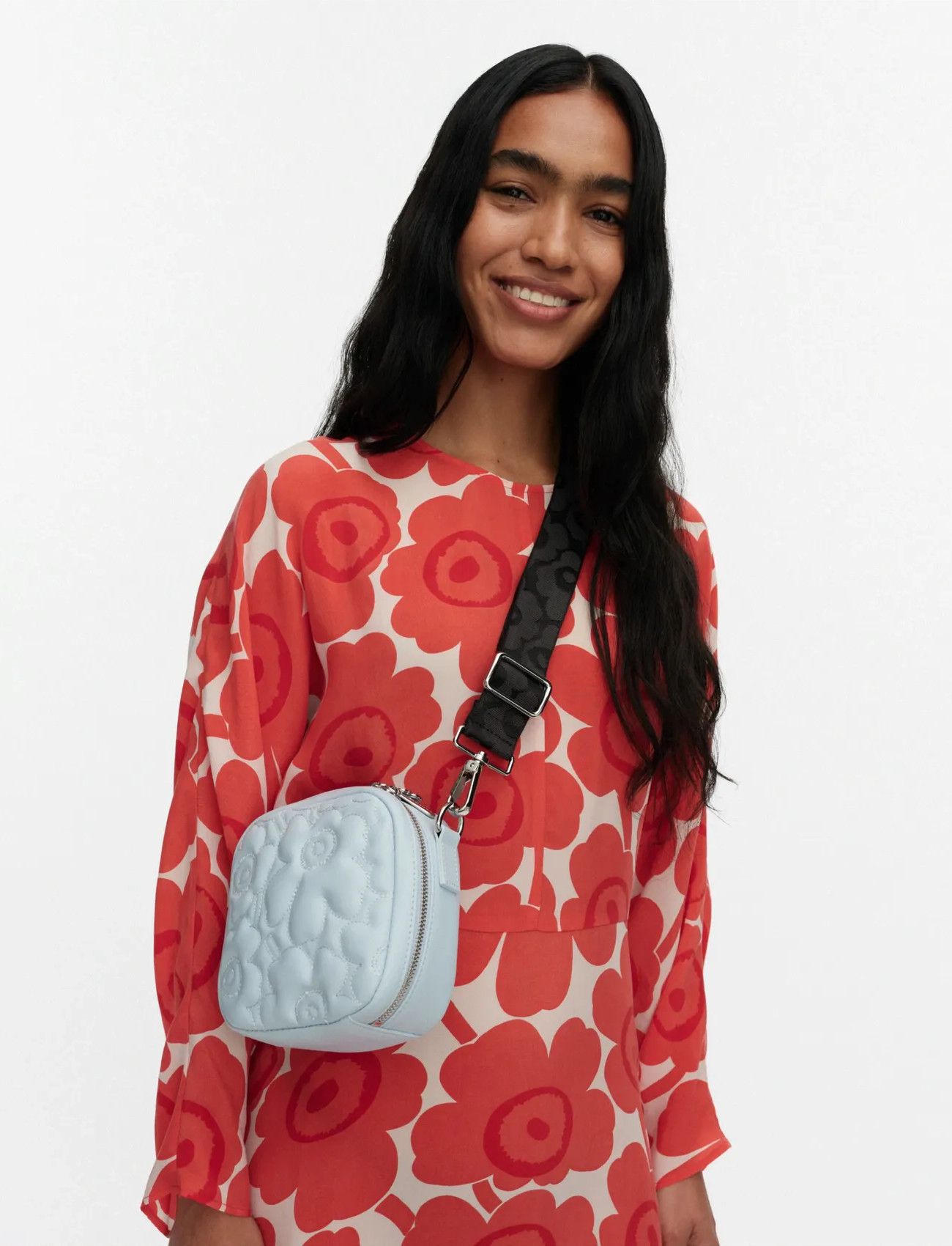 Marimekko Baby Gratha Unikko, One Size, Blue, Tasker > Crossbody-Tasker, Dame