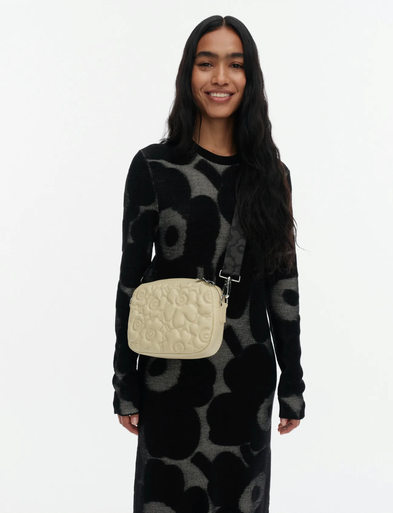 Marimekko Soft Gratha Unikko, One Size, Cream, Tasker > Crossbody-Tasker, Dame