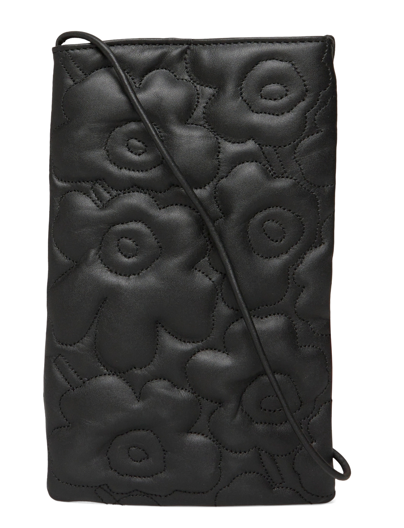 MARIMEKKO Phone Pocket Unikko Schwarz - One Size - Damen