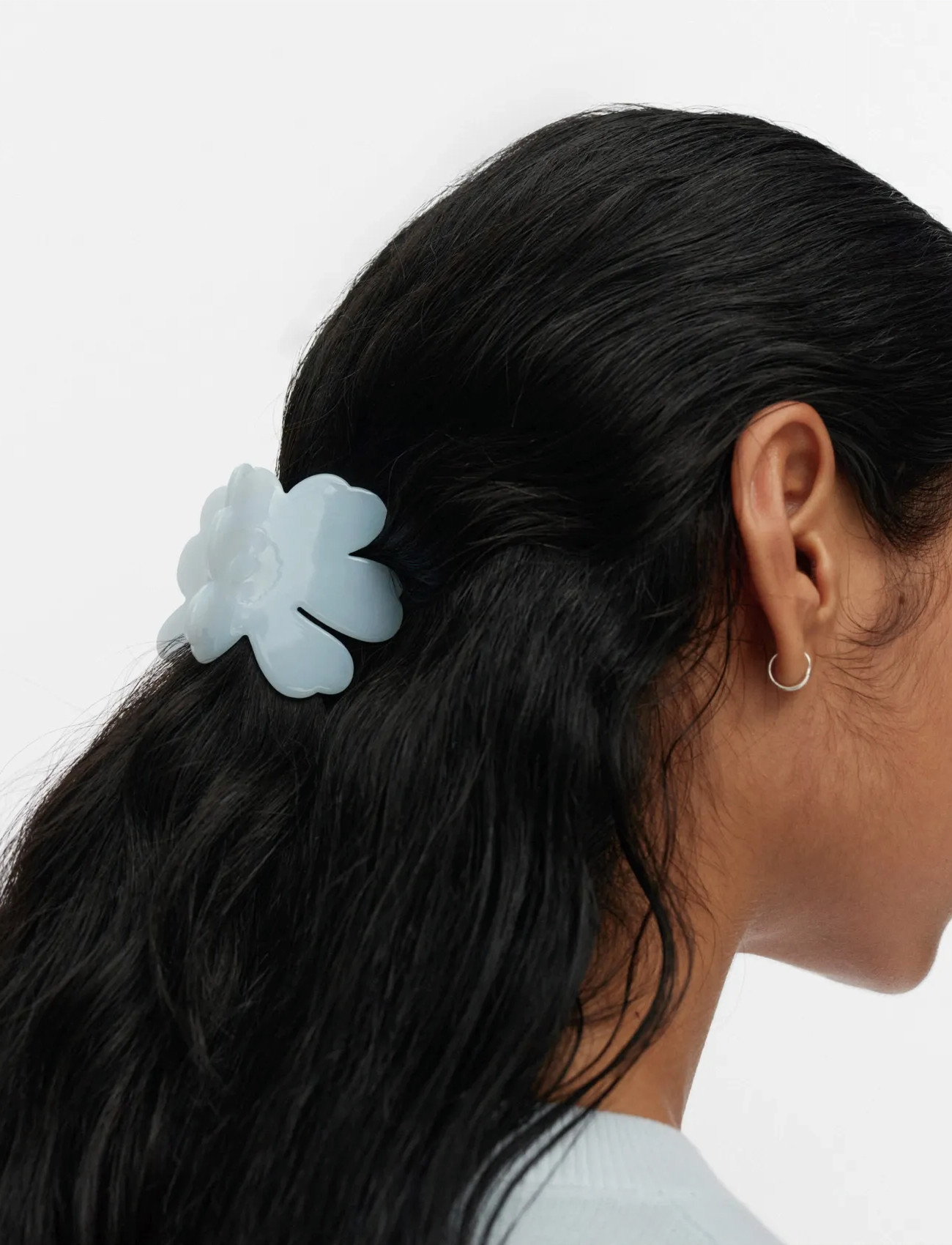 Marimekko Unikko Hair Clip Small, One Size, Blue, Hair Accessories > Hair Clip, Dame