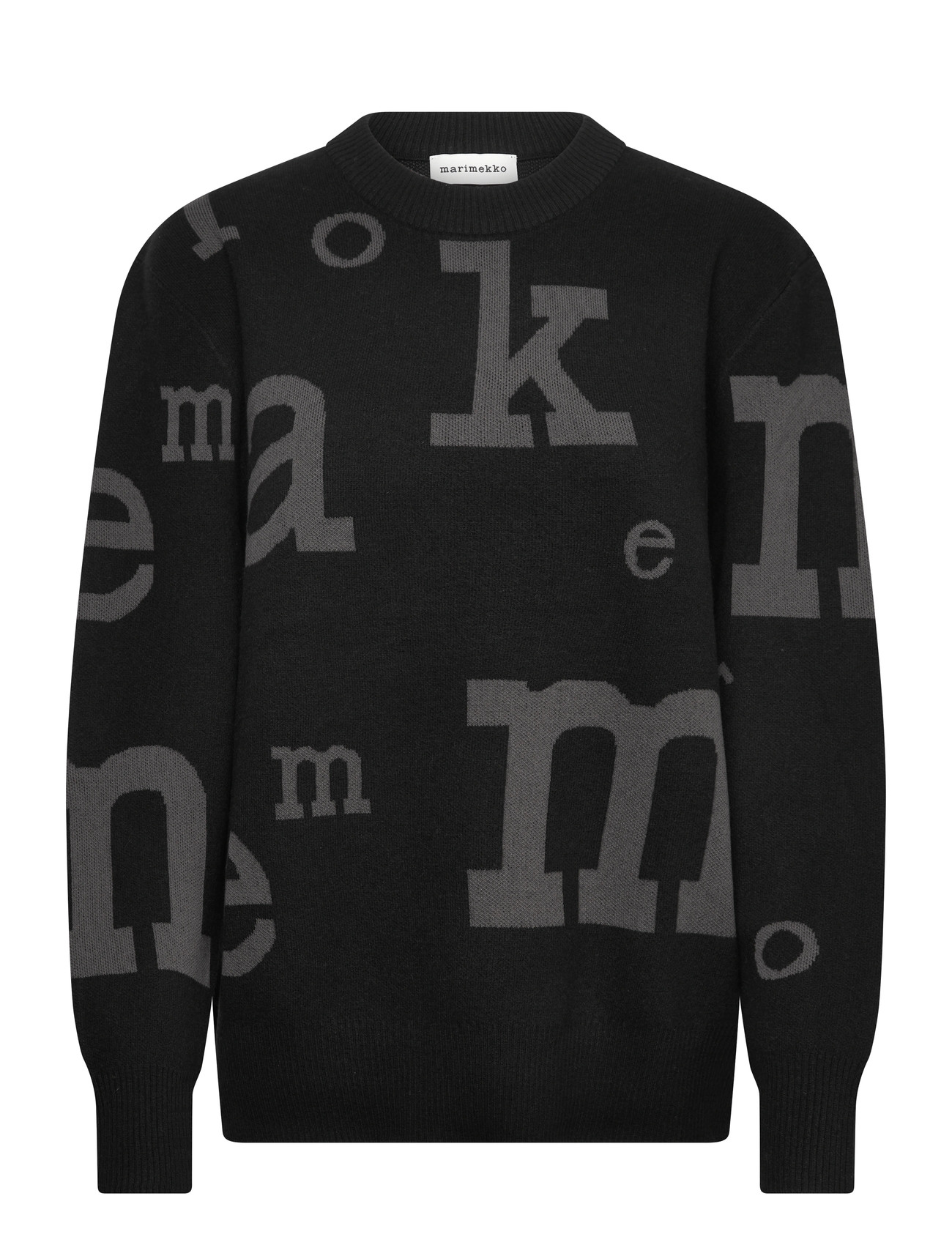 MARIMEKKO Ekspertti Marimerkki Schwarz - L - Damen