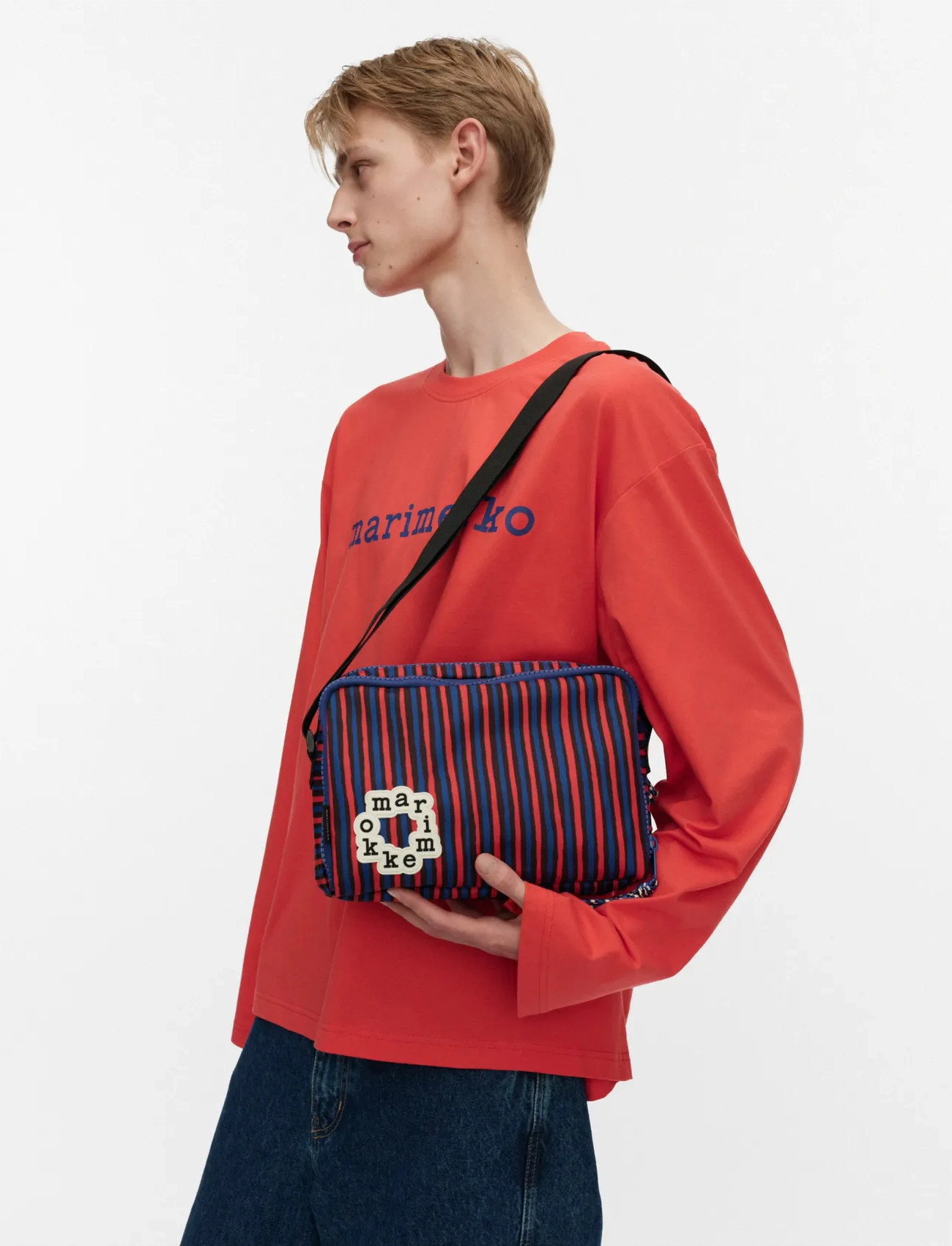 Marimekko Kavari Piccolo, One Size, Blue, Tasker > Små Skuldertasker-Crossbody-Tasker, Dame