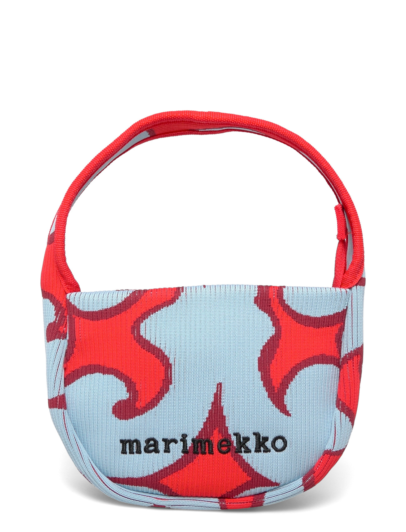 Marimekko Knitted Mini Handbag Keidas, One Size, Multi/patterned, Designere > Tasker Med Tophåndtag, Dame