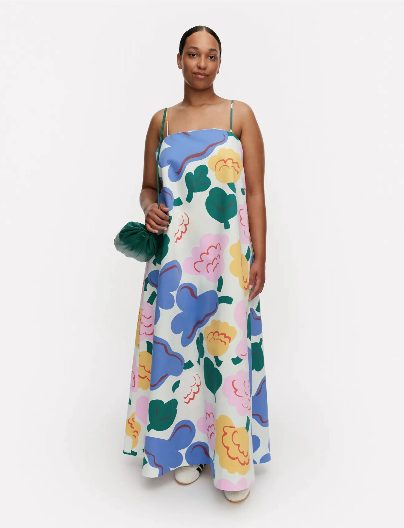Marimekko Huvittaa Kukasta Kukkaan, 34, Multi/patterned, Kjoler > Maxikjole, Dame