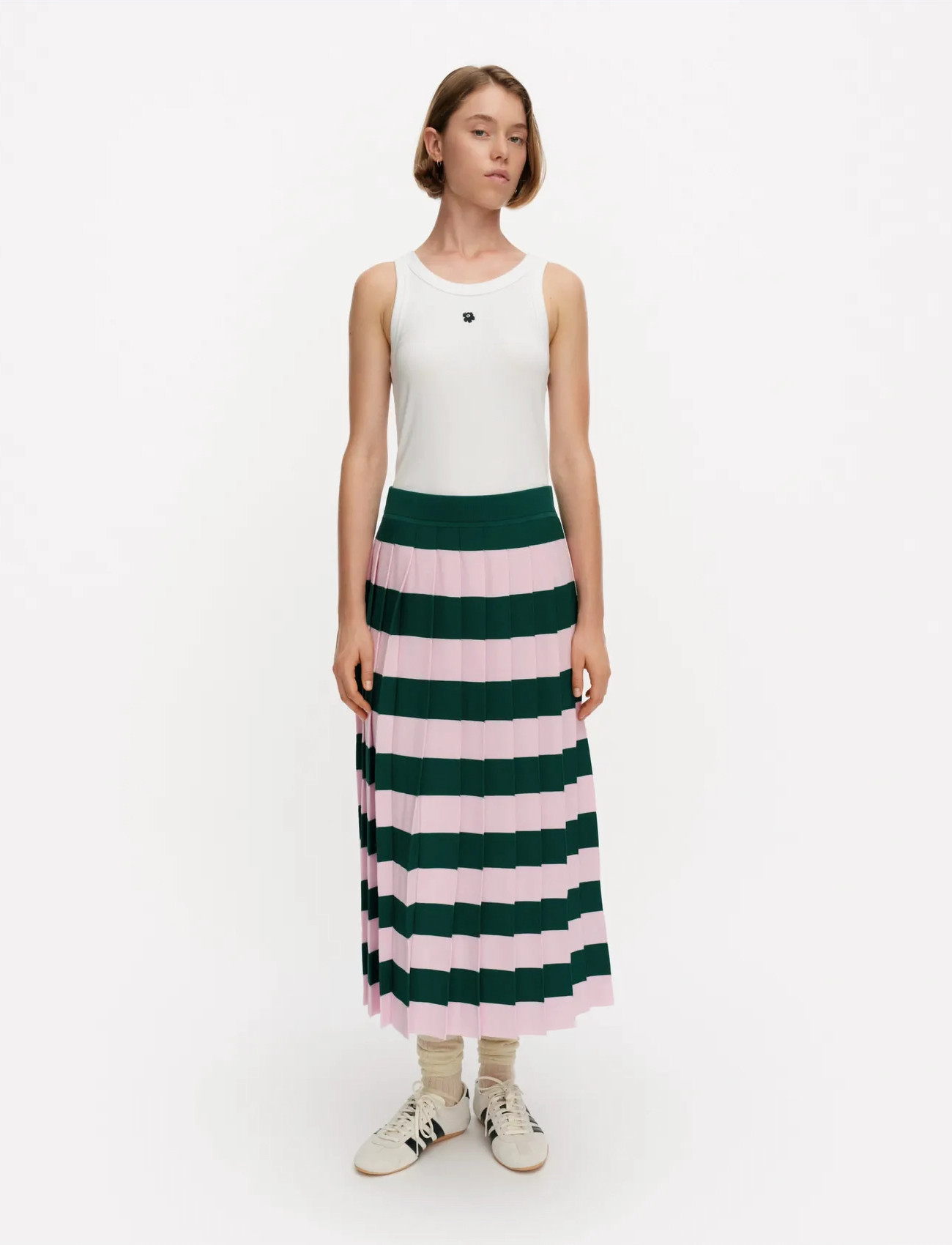 Marimekko Riemua, M, Green, Designere > Maxi Nederdele, Dame