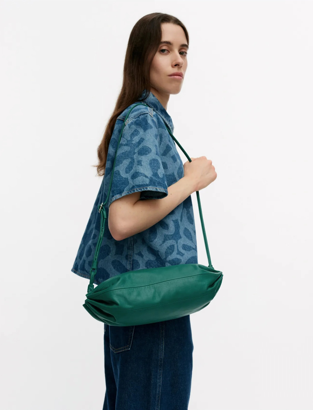 Marimekko Karla, One Size, Green, Designere > Små Skuldertasker-Crossbody-Tasker, Dame
