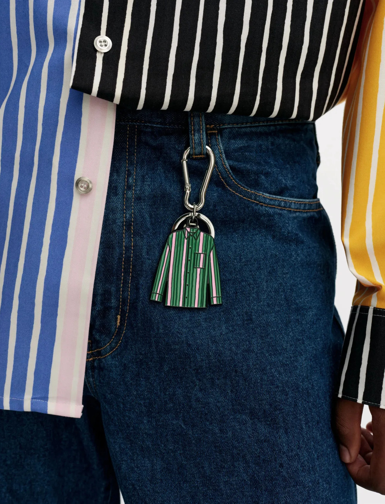 Marimekko Vekku, One Size, Green, Designere > Key Rings & Bag Charms, Dame
