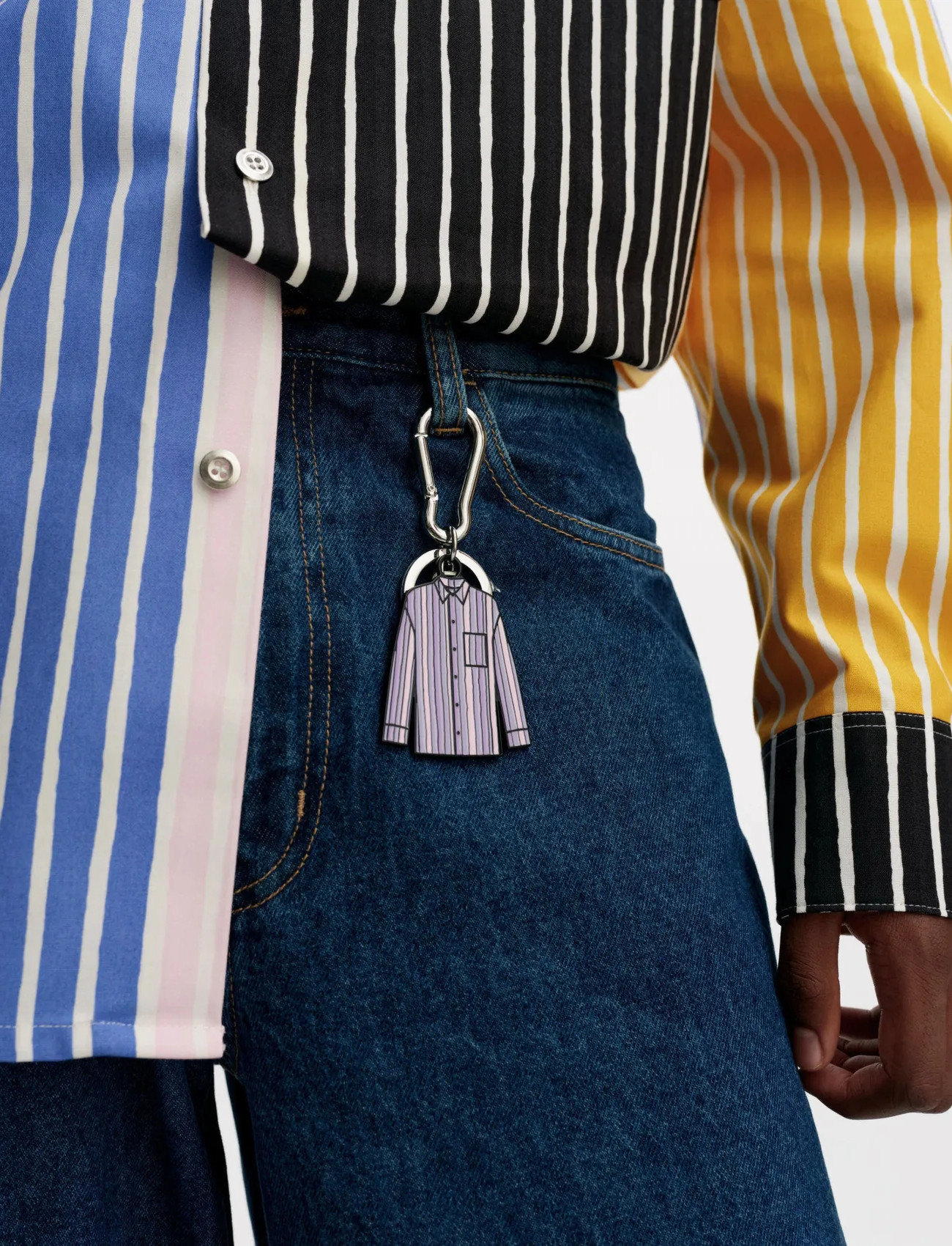 Marimekko Vekku, One Size, Purple, Designere > Key Rings & Bag Charms, Dame