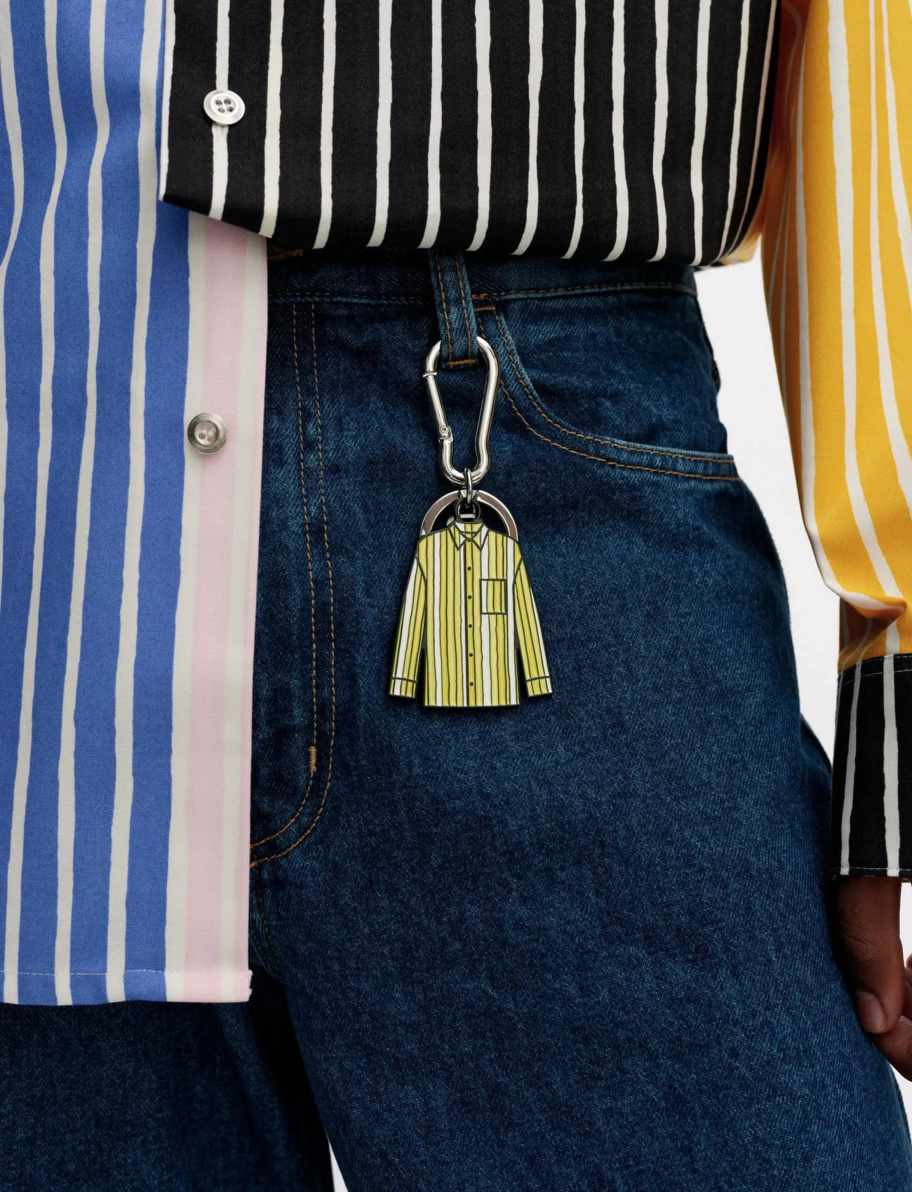 Marimekko Vekku, One Size, Yellow, Designere > Key Rings & Bag Charms, Dame