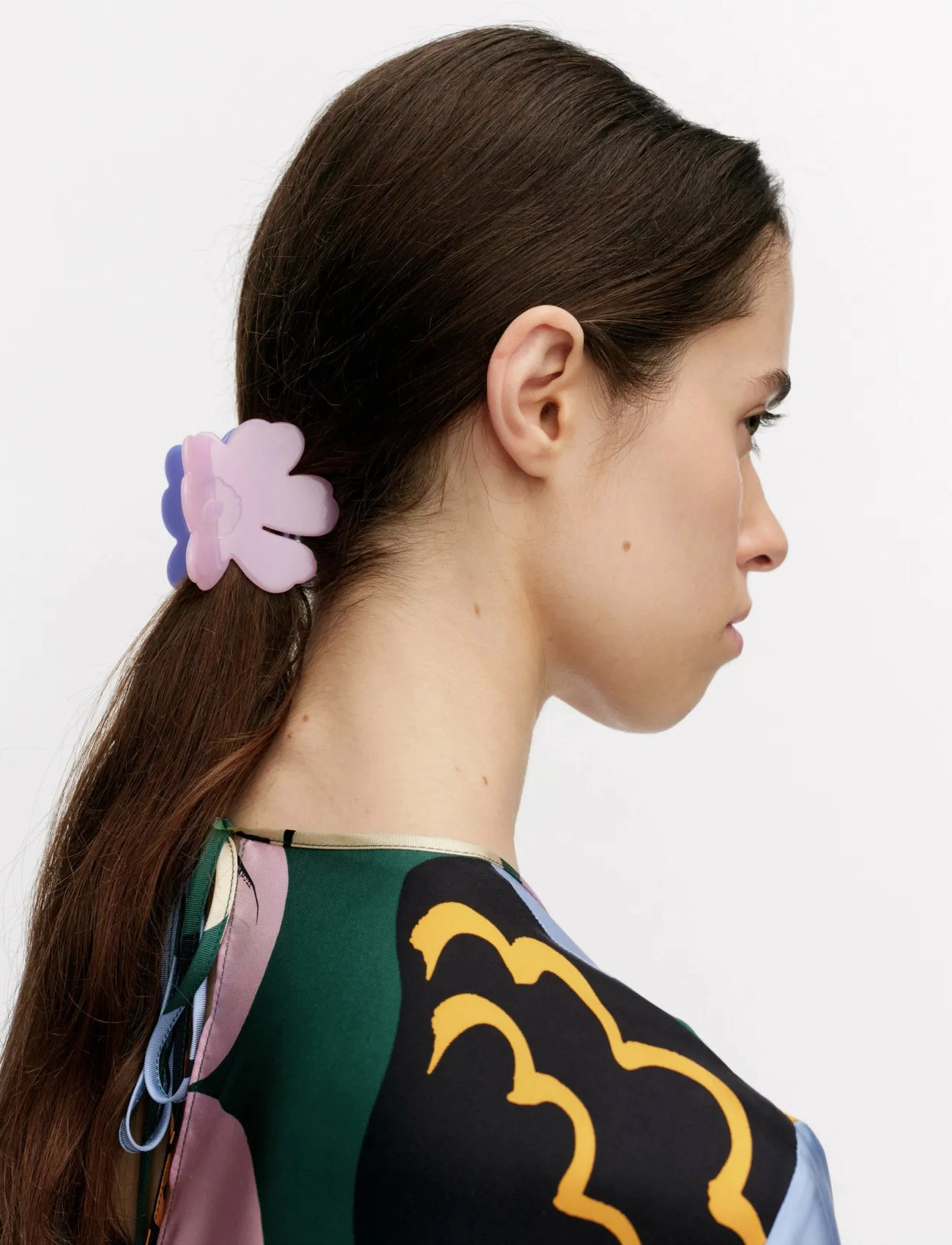 Marimekko Unikko Hair Clip S Two-Tone, One Size, Pink, Hair Accessories > Hair Clip, Dame