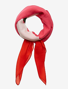 PAMBA UNIKKO Scarf, woven - RED,PINK,GREEN