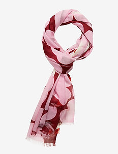 FIORE PIENI UNIKKO Scarf, woven - PINK,RED,WHITE