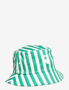 MÄKIKAURA TASARAITA UNIKKO Hat - bucket hats - green, off white