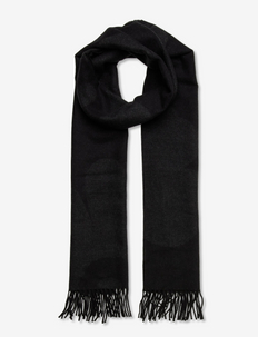 KIRKAS JUHLA UNIKKO - winter scarves - black, dark grey