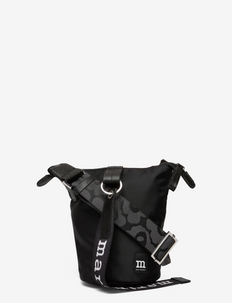 ESSENTIAL BUCKET SOLID - crossbody bags - black