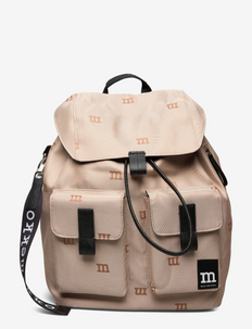 EVERYTHING BACKPACK L M-LOGO - backpacks - brown, black