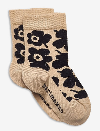MAKEINEN UNIKKO Ankle socks - strømper - beige, black