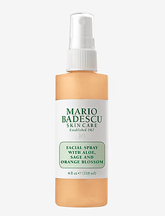 Mario Badescu Facial Spray W/ Aloe, Sage & Orange Blossom - ansigtsmist - clear