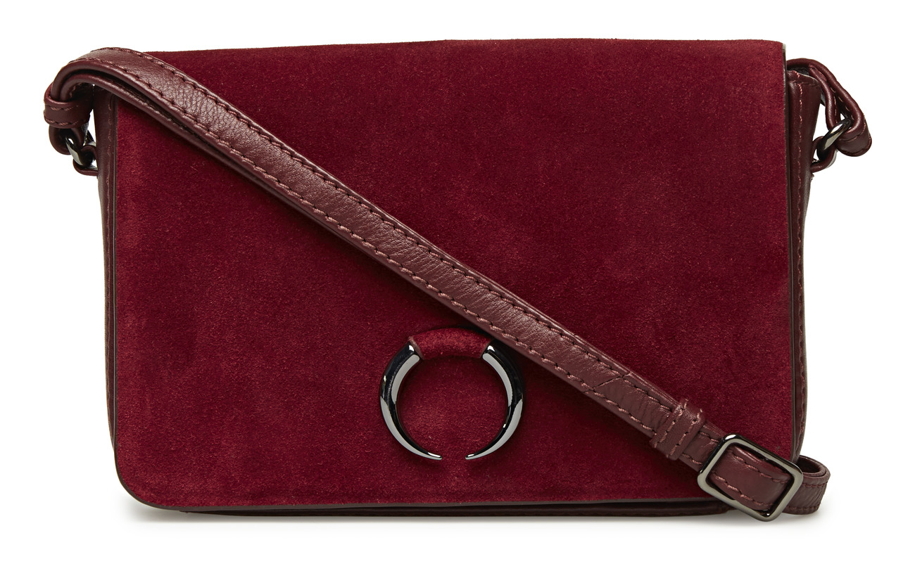 Peau Burgundy Intérieure Vache Doublure Coton Markberg Amala 100 De Suede Crossbody Équipement Bag HnZ4xgW