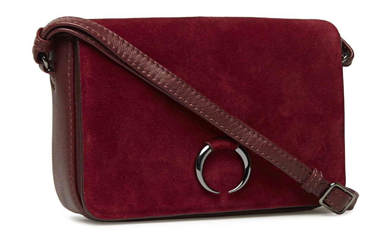 Peau Burgundy Intérieure Vache Doublure Coton Markberg Amala 100 De Suede Crossbody Équipement Bag HnZ4xgW