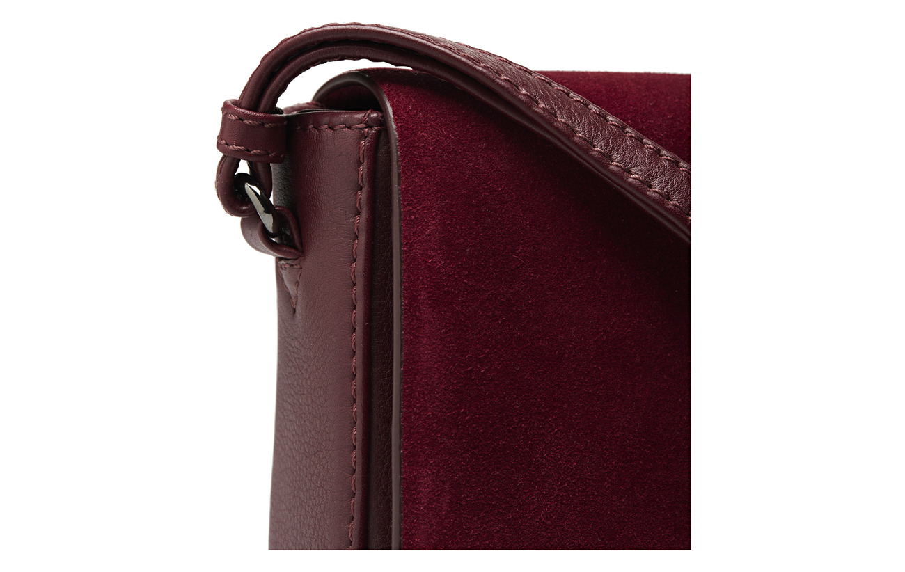 Peau Burgundy Intérieure Vache Doublure Coton Markberg Amala 100 De Suede Crossbody Équipement Bag HnZ4xgW
