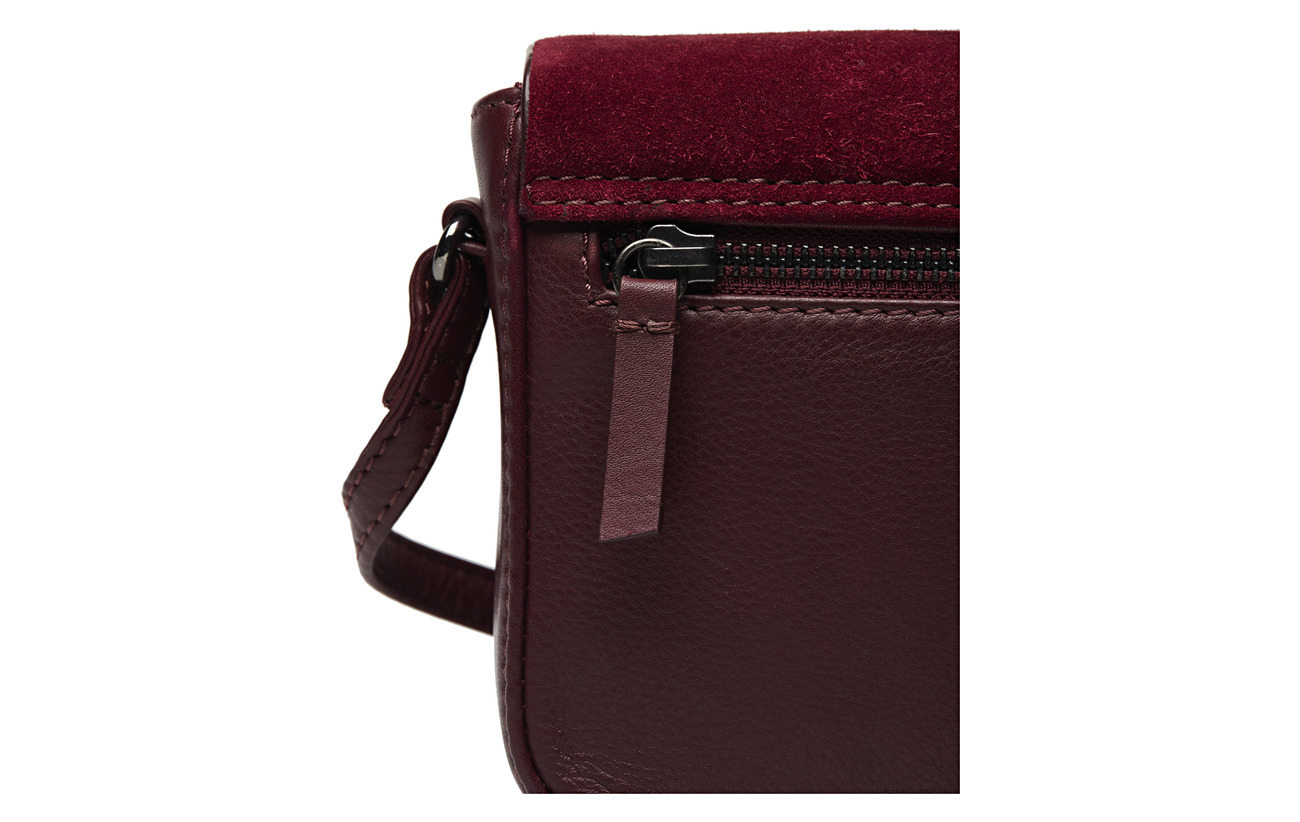 Peau Burgundy Intérieure Vache Doublure Coton Markberg Amala 100 De Suede Crossbody Équipement Bag HnZ4xgW