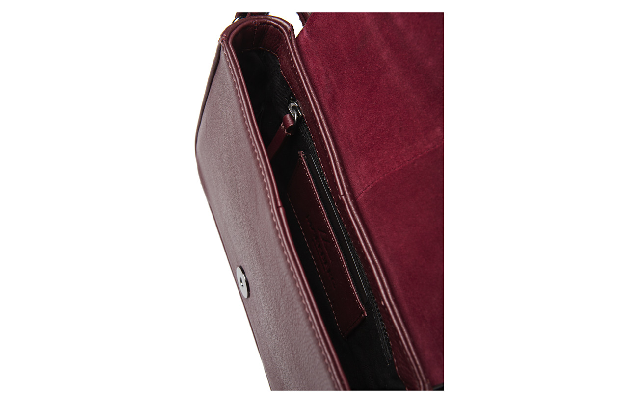 Peau Burgundy Intérieure Vache Doublure Coton Markberg Amala 100 De Suede Crossbody Équipement Bag HnZ4xgW