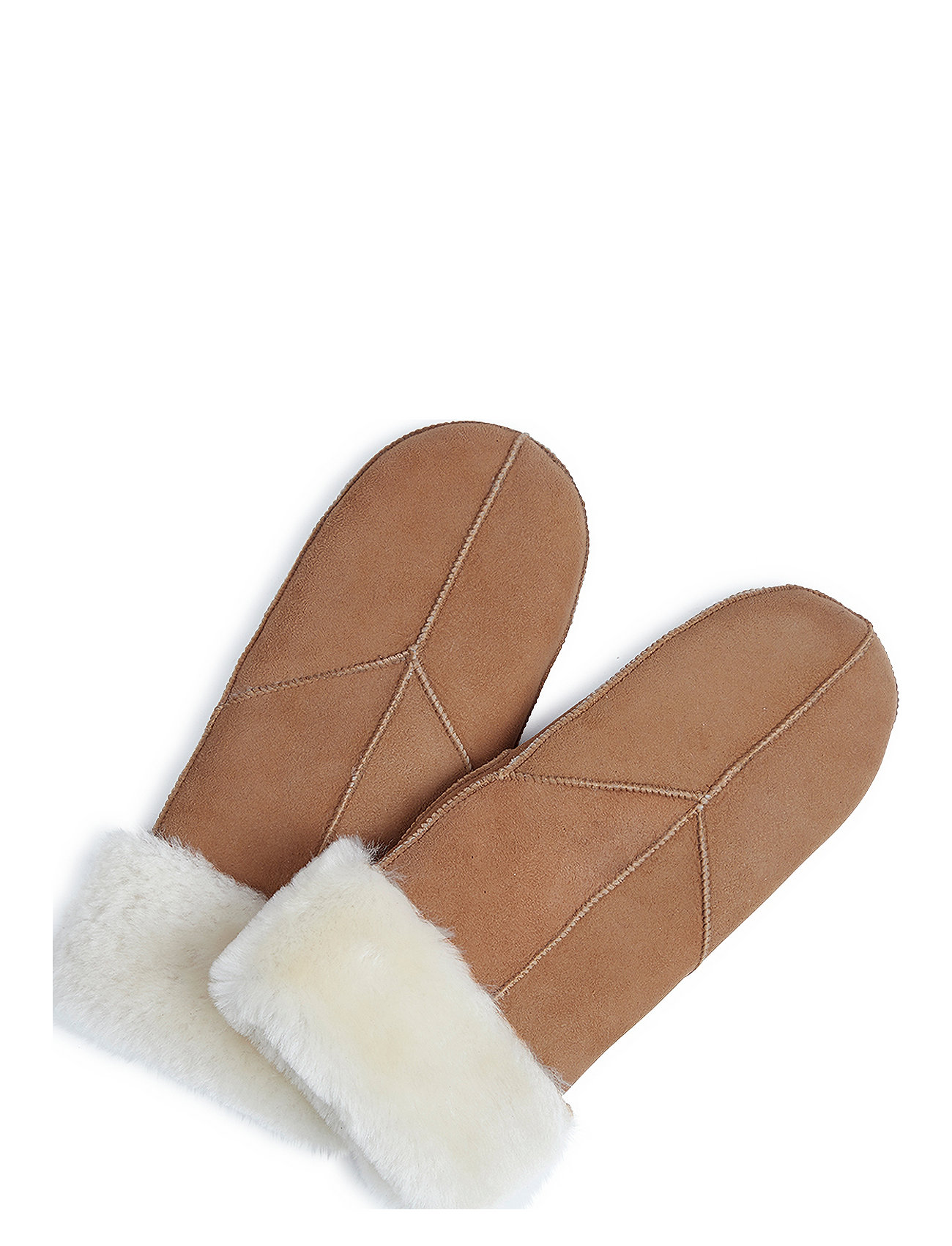 MARKBERG Jasminmbg Sheepskin Mitten Braun - S/M - Damen