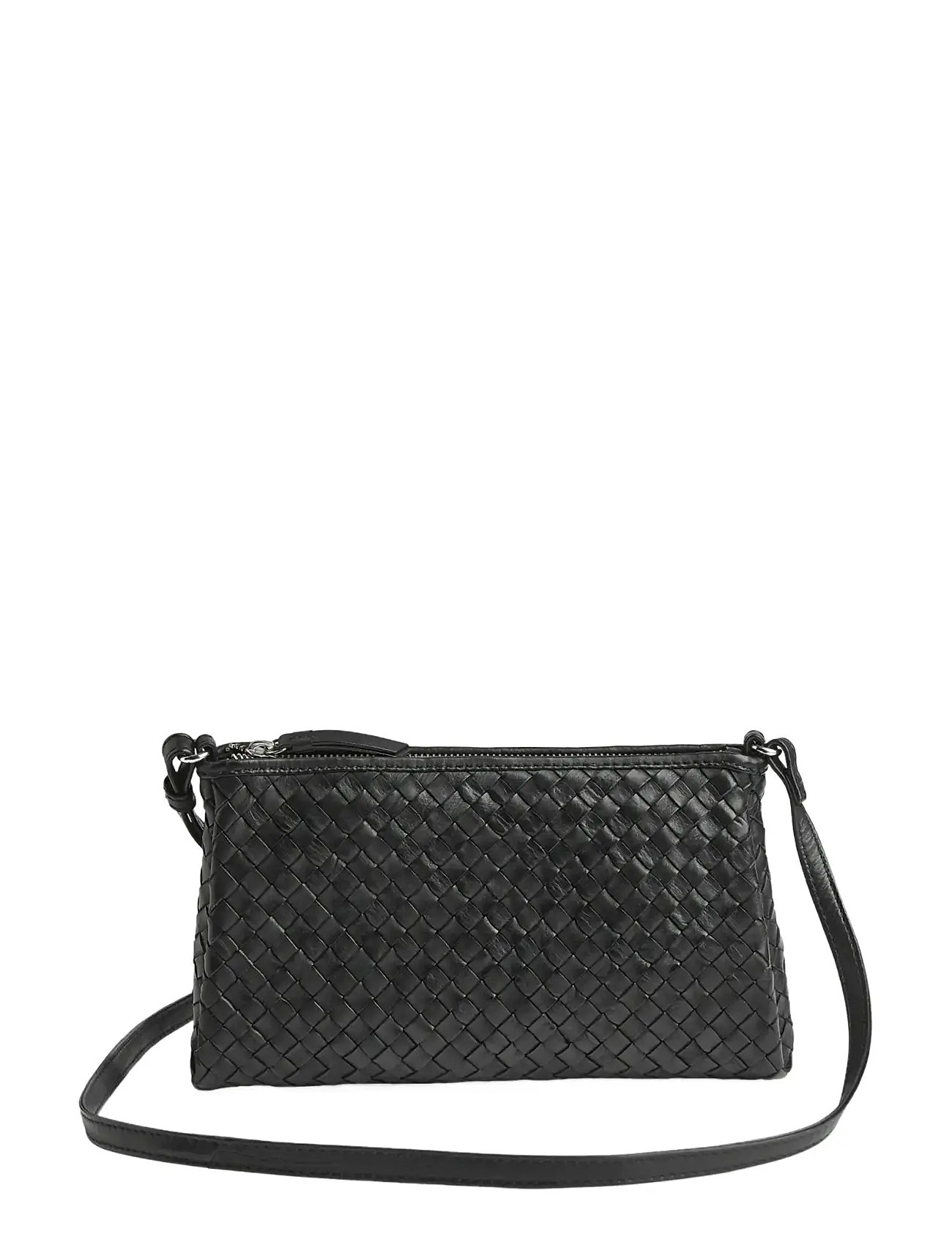 Markberg Marcimbg Crossbody Bag, Weave, One Size, Black, Tasker > Crossbody-Tasker, Dame