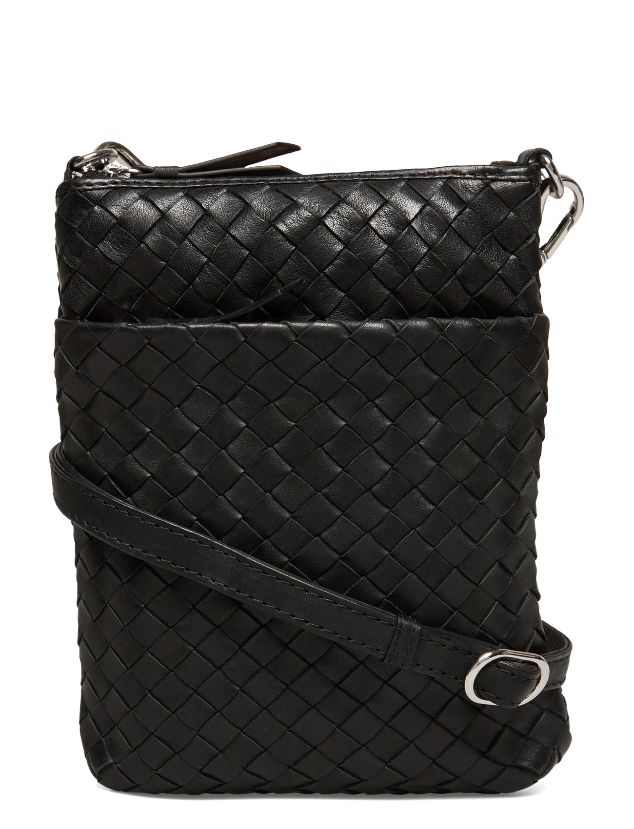 MARKBERG Maiambg Mini Cross. Tasche, Weave Schwarz - One Size - Damen