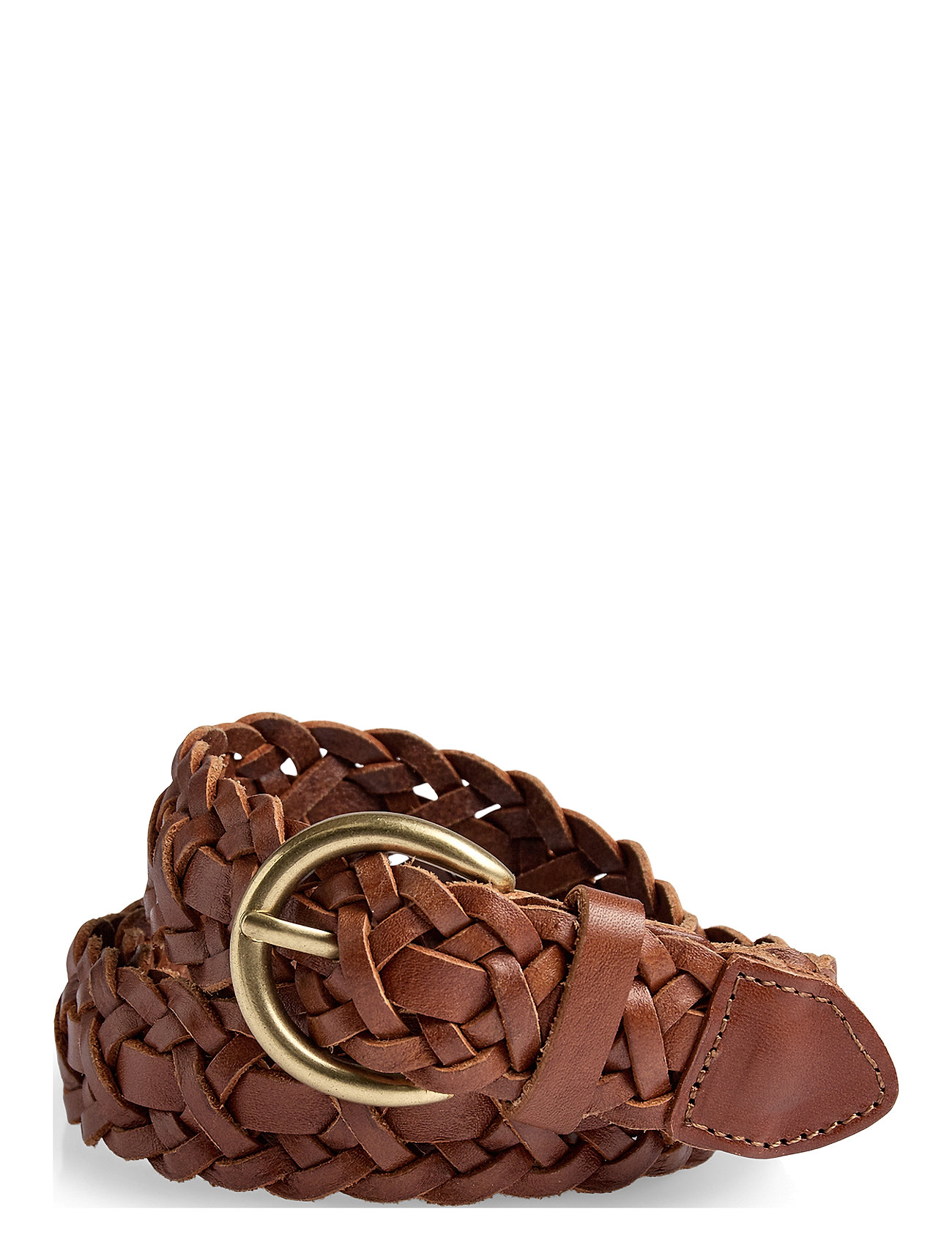 Markberg Harlynmbg Braided Belt, 95, Brown, Tilbehør > Bælter, Dame