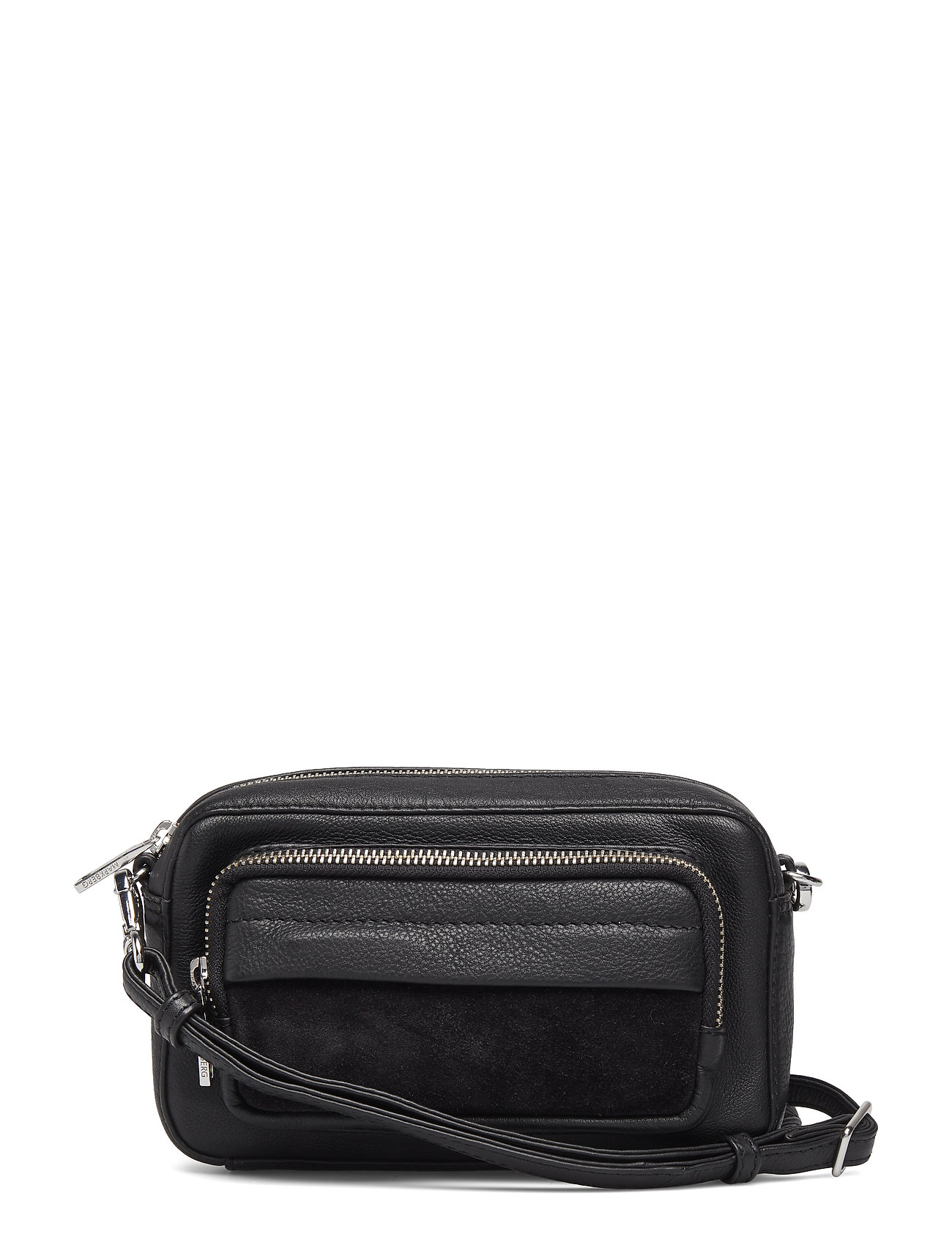 Aurora Crossbody Bagsuede Mix Bags Small Shoulder Bagscrossbody Zwart Markberg markberg kopen in de aanbieding Aurora Crossbody Bagsuede Mix Bags Small Shoulder Bagscrossbody Zwart Markberg markberg kopen in de aanbieding