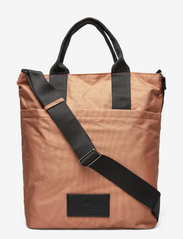 Markberg - Ingrid Shopper, Recycled - tote bags - peanut w/black - 0